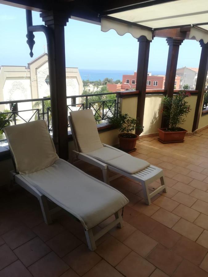 "Appartamento Del Mare Gliaca" Con Vista Isole Eolie,Ampia Terrazza,Wifi E Parcheggio Privato Gratuito Piraino Εξωτερικό φωτογραφία